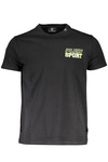 T-SHIRT MĘSKI Z KRÓTKIM RĘKAWEM PLEIN SPORT CZARNY