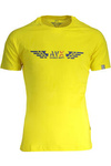 AVX T-SHIRT MĘSKI Z KRÓTKIM RĘKAWEM AVIREX DEPT ŻÓŁTY