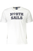 NORTH SAILS T-SHIRT Z KRÓTKIM RĘKAWEM MĘSKI BIAŁY