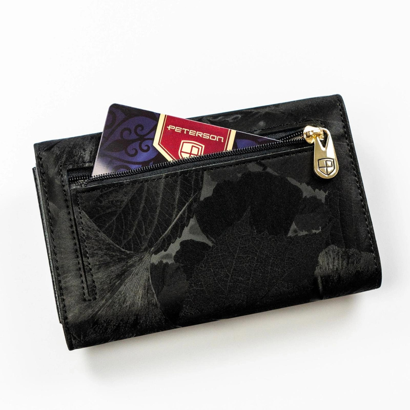 Skórzany damski portfel Peterson PTN PS112-MLF