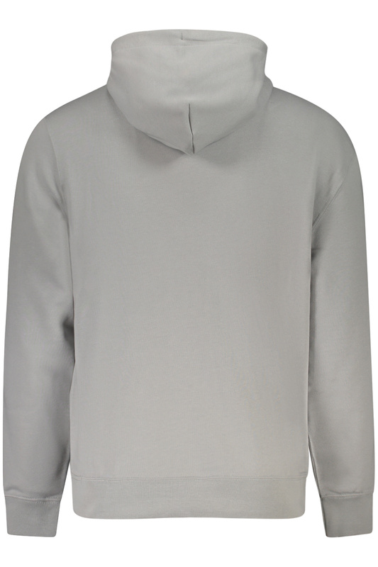 MĘSKA BLUZA Z ROZPINANYM NA ZAMEK CALVIN KLEIN W KOLORZE SZARYM