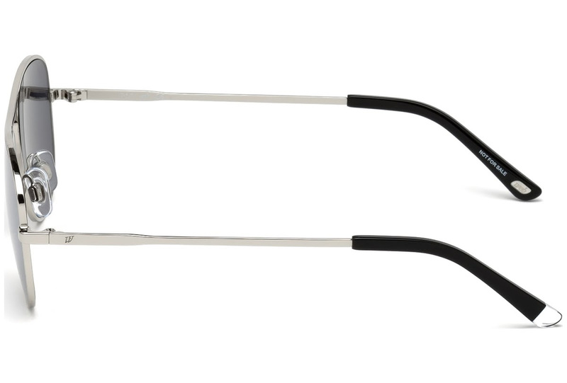 Okulary WEB EYEWEAR WE0199-16E. Okulary przeciwsłoneczne, Kolor srebrny. Mężczyzna.