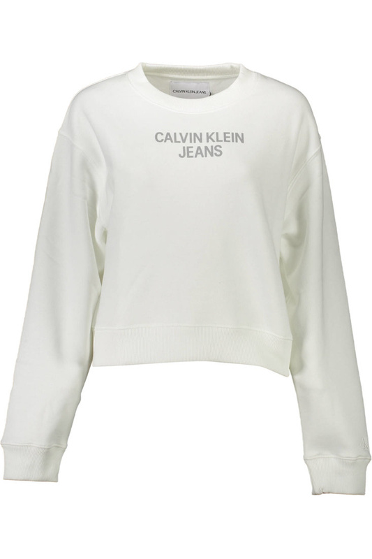 CALVIN KLEIN BLUZA BEZ ZAMKA DAMSKA BIAŁA