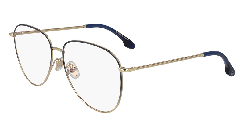 Okulary VICTORIA BECKHAM VB21165714416. EYEGLASSES, Kolor niebieski. Kobieta.