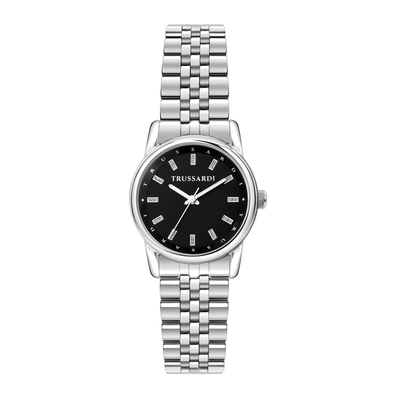 Zegarek TRUSSARDI R2453150508. Kwarcowy, Kolor czarny. Kobieta.