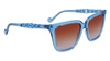 Okulary LIUJO LJ780S-425. Okulary przeciwsłoneczne, Kolor niebieski. Kobieta.
