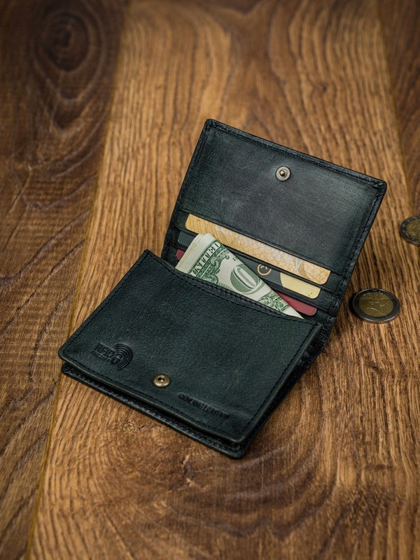 Męski portfel etui na karty banknoty Buffalo Wild