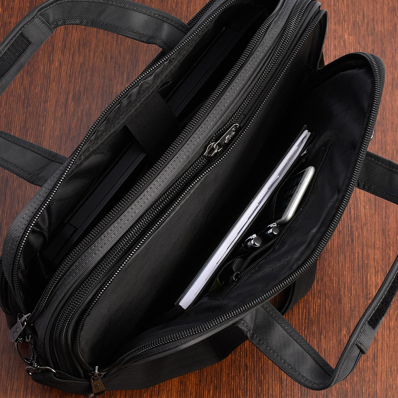 Porządna Torba męska duża kodura na laptop 17