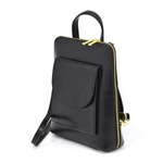 Elegancki damski luksusowy plecak skórzany 