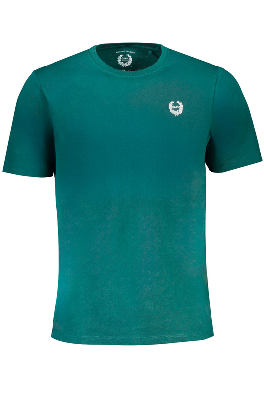 GIAN MARCO VENTURI ZIELONY T-SHIRT MĘSKI Z KRÓTKIM RĘKAWEM