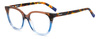 Okulary MISSONI MIS-0100-IPA. Okulary, Kolor niebieski brązowy. Kobieta.