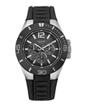 Zegarek GUESS W12597G1. Kwarcowy, Kolor czarny. Mężczyzna.