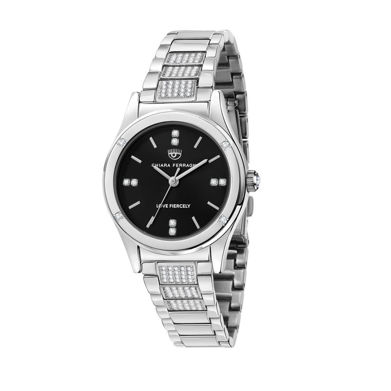 Zegarek CHIARA FERRAGNI R1953102507. Kwarcowy, Kolor czarny. Kobieta.