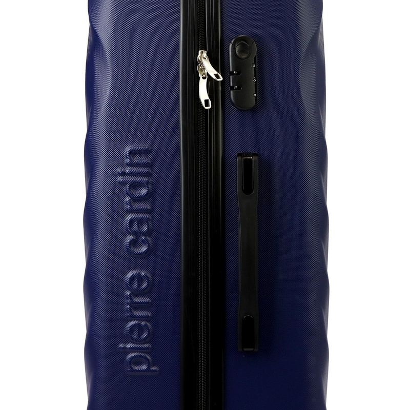 Pierre Cardin zestaw podróżny trzech walizek twarde ABS na kółkach