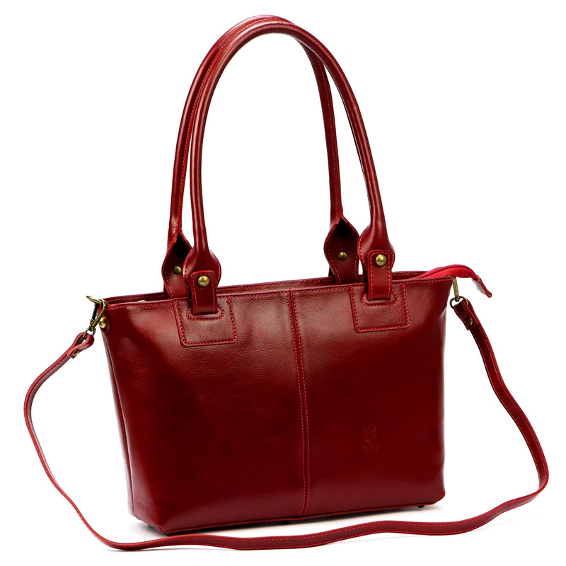 skóra naturalna + dwoina Damski torebki skórzane Florence 56