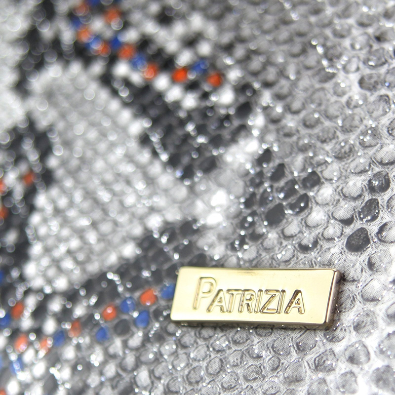Skórzany damski portfel skóra węża PATRIZIA z RFID