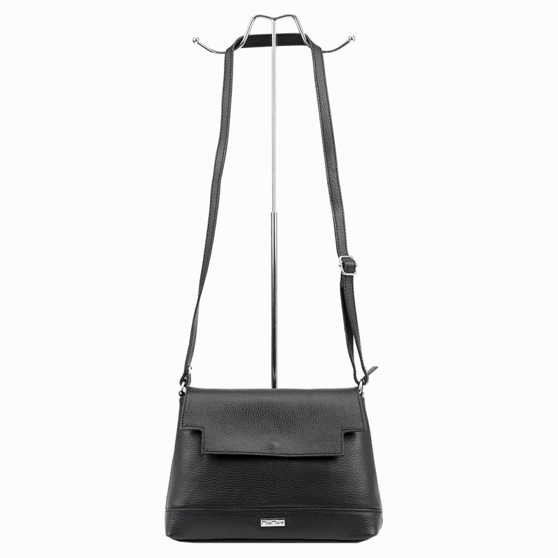 MiaMore damska listonoszka przez ramię skóra naturalna torebka z klapą