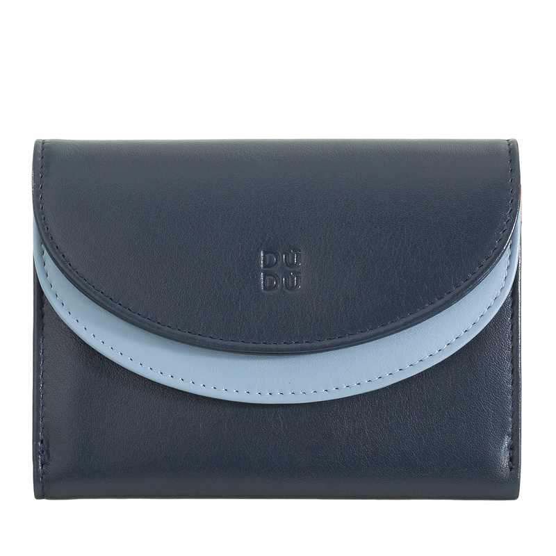 Damska zgrabna skórzana mała portmonetka od DUDU 