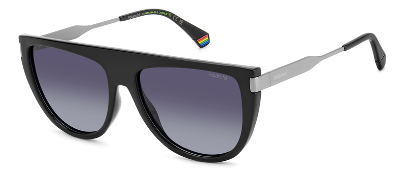 Okulary POLAROID PLD6221SX807. Okulary przeciwsłoneczne, Kolor czarny. Kobieta.