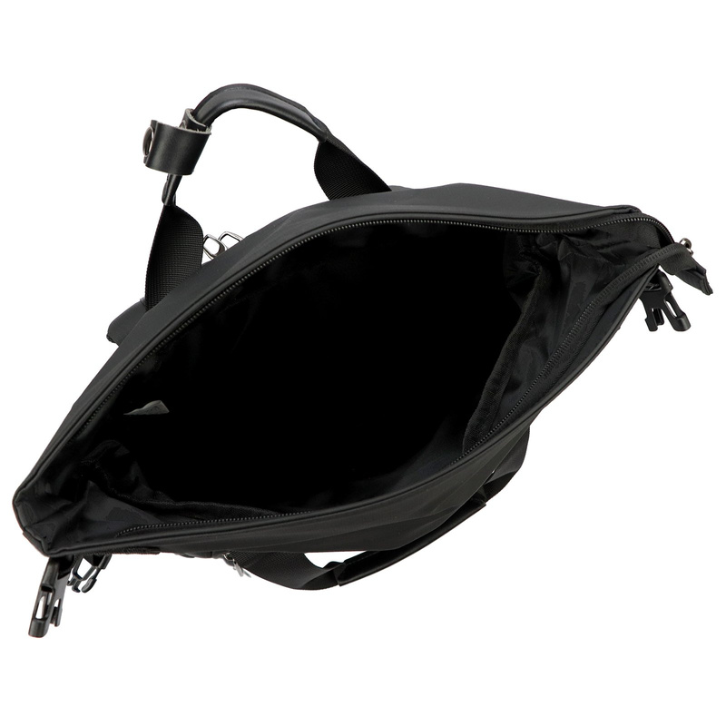 B.Cavalli duży plecak podróżny do pracy z kieszeniami zamykany na suwak