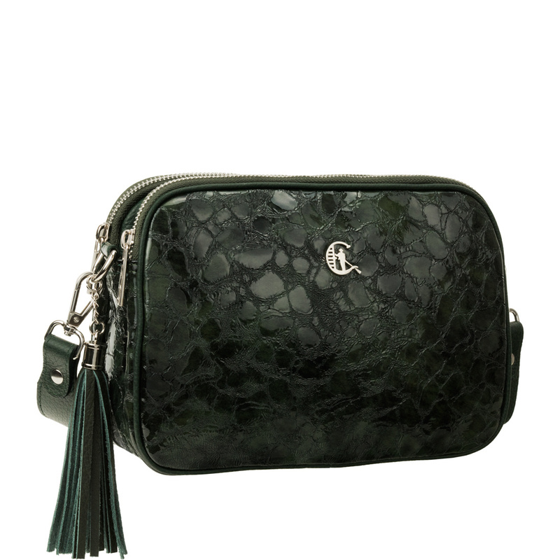 Elegancka listonoszka Canaletto – skóra lakierowana, styl i funkcjonalność TD830s261