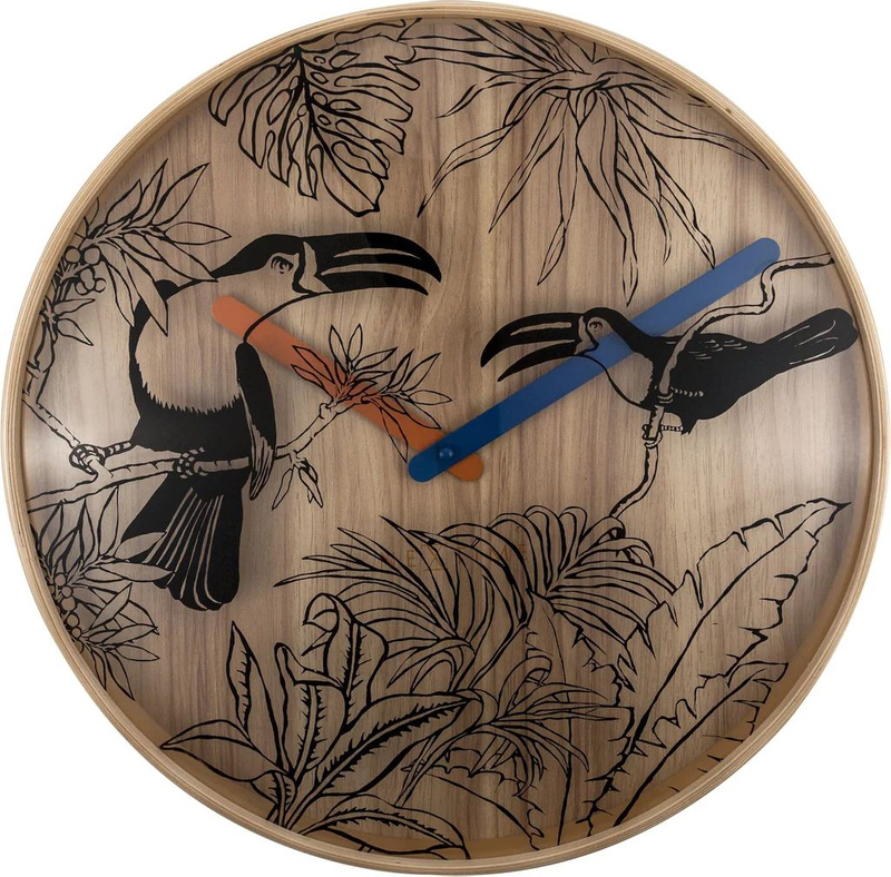 Zegarek NEXTIME 3230. WALL WATCH, Kolor brązowy. Unisex.