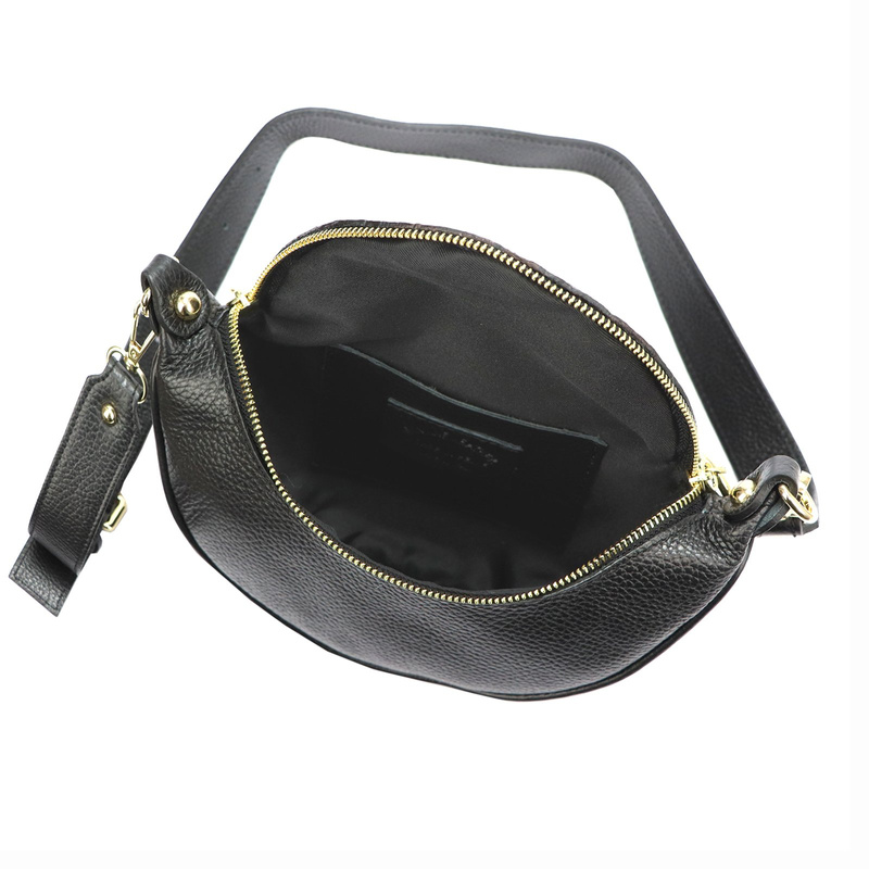 Vera Pelle damska listonoszka skóra naturalna torebka przez ramię miejska