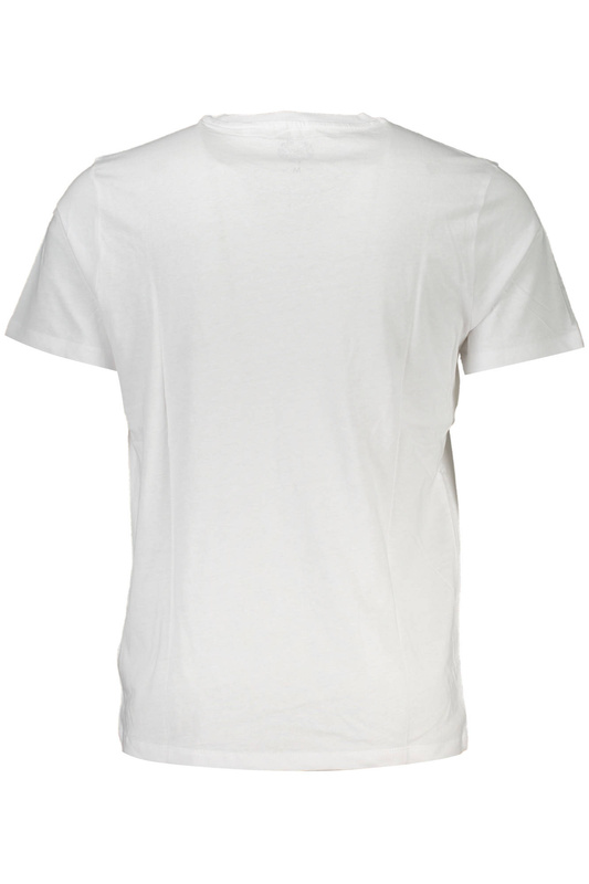 GIAN MARCO VENTURI MĘSKI T-SHIRT Z KRÓTKIM RĘKAWEM, BIAŁY