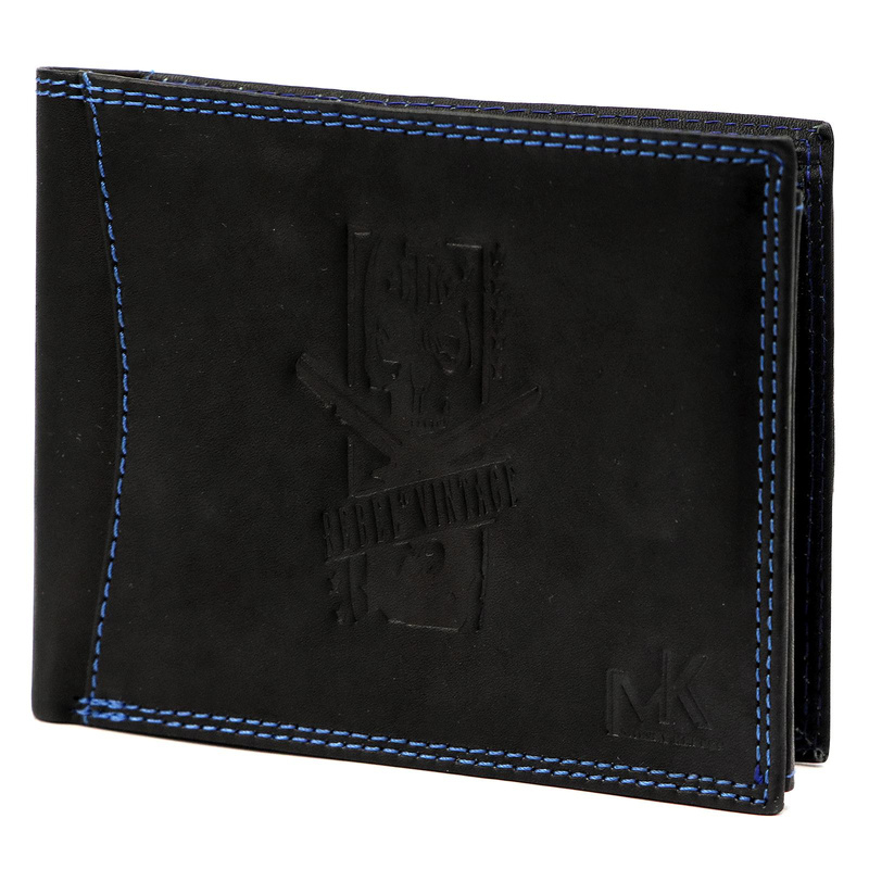 Skórzany męski portfel Money Kepper CDD 5600 REBEL VINTAGE