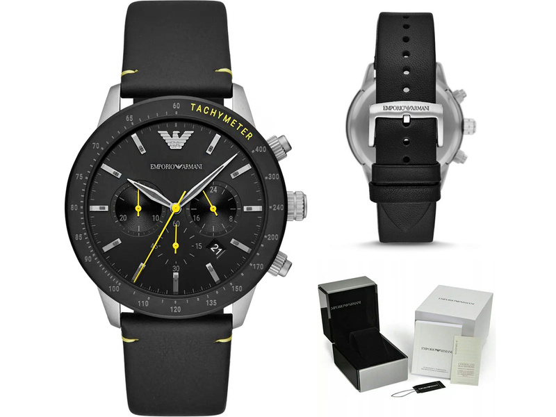 ZEGAREK MĘSKI EMPORIO ARMANI AR11340 - MARIO (zi018c)