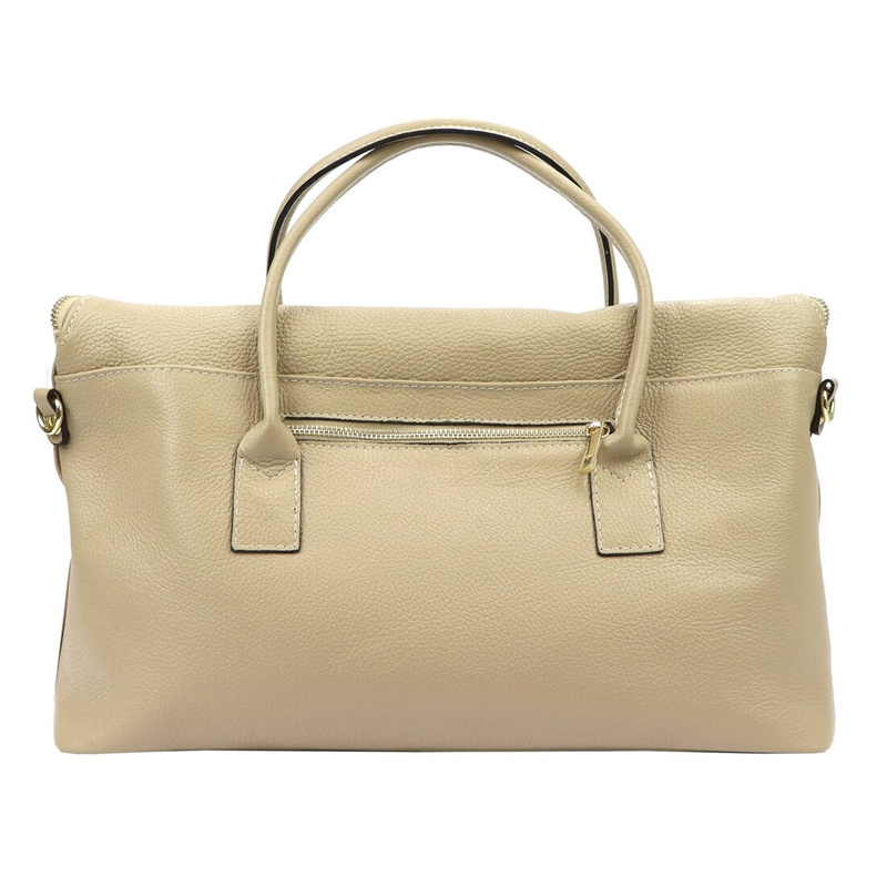 Gregorio Duża torebka damska do ręki elegancka ze skóry naturalnej