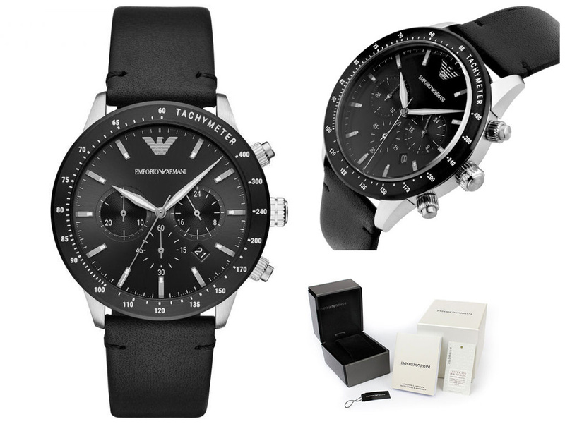 ZEGAREK MĘSKI EMPORIO ARMANI AR11340 - MARIO (zi018c)