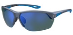Okulary UNDER ARMOUR UACOMPETE09VH. Okulary przeciwsłoneczne, Kolor niebieski szary. Mężczyzna.