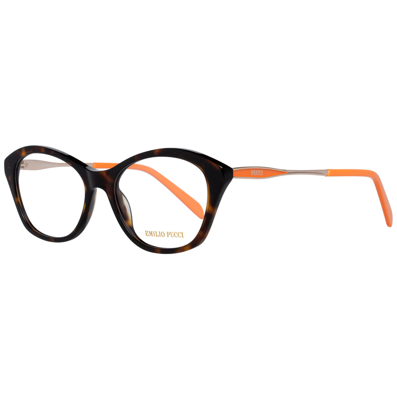 Okulary PUCCI EP5100-54052. EYEGLASSES, Kolor brązowy. Kobieta.
