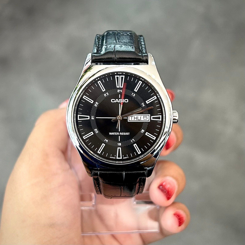 ZEGAREK MĘSKI CASIO MTP-V006L-1B2 (zd210c) + BOX