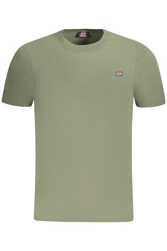 Norway 1963 M�SKA KOSZULKA Z KR�TKIM R�KAWEM ZIELONA