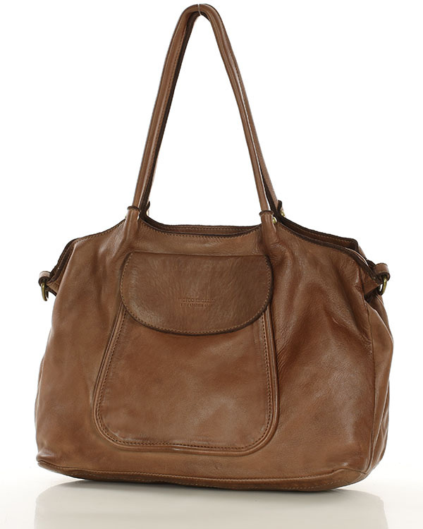 MAZZINI Torebka skórzana shopper bag ispirato dalla natura 