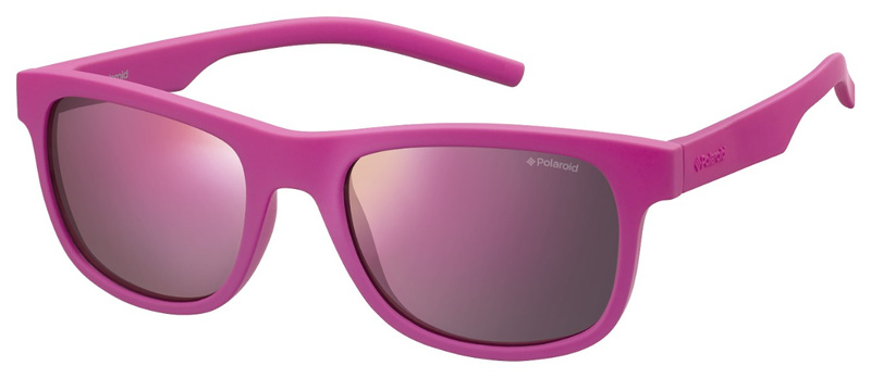 Okulary POLAROID 6015-S-CYQ-51. Okulary przeciwsłoneczne, Kolor różowy. Unisex.