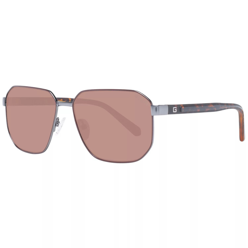 Okulary GUESS GF5086-09E. Okulary przeciwsłoneczne, Kolor szary. Mężczyzna.