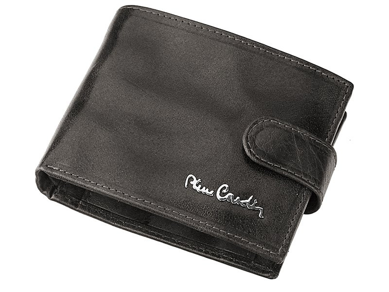 Pojemny Skórzany męski portfel Pierre Cardin RFID