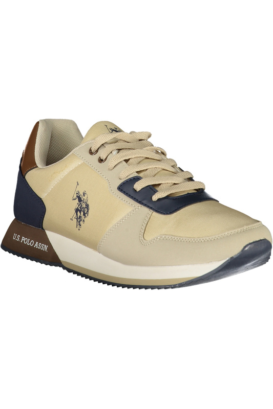 US POLO ASSN. BEŻOWE MĘSKIE OBUWIE SPORTOWE