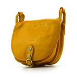 Mała Skórzana listonoszka damska w stylu retro 