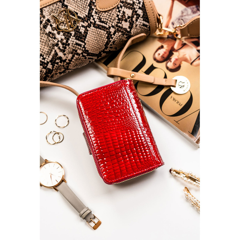 Skórzany damski portfel Peterson PTN PH31-1-RS