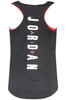 JORDAN DZIEWCZĘCY CZARNY TANK TOP