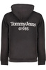 CZARNA BLUZA MĘSKA TOMMY HILFIGER BEZ ZAMKA