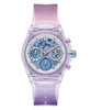 Zegarek GUESS GW0438L6. Kwarcowy, Kolor przezroczysty. Kobieta.