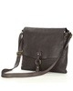 Torebka skórzana listonoszka stylowy minimalizm ala messenger leather bag - MARCO MAZZINI brąz caffe