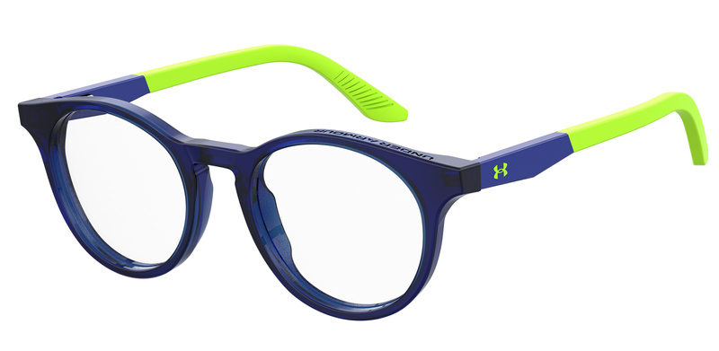 Okulary UNDER ARMOUR UA9004PJPE417. Okulary, Kolor niebieski. Dziecko.
