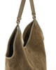 Torebka damska worek hobo bag skóra naturalna - MARCO MAZZINI czarna