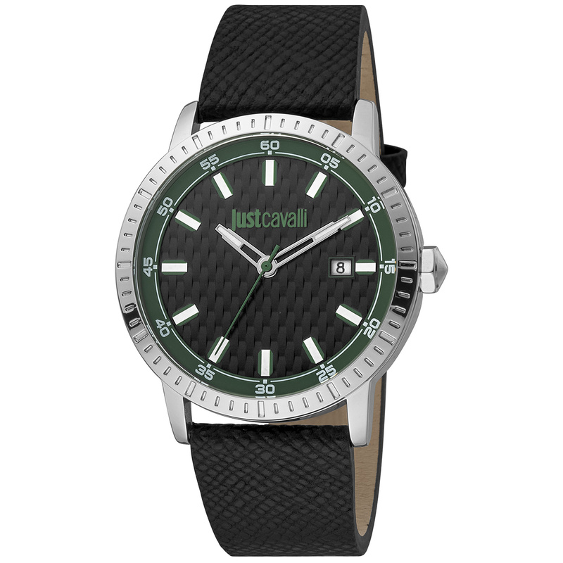 Zegarek JUST CAVALLI JC1G216L0025. Kwarcowy, Kolor czerwony. Mężczyzna.